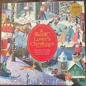 A Book Lover's Christmas Puzzle